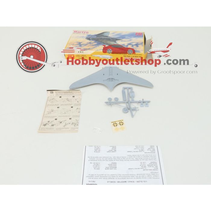 Schaal 1:72 4 bouwpakketten Duitse Wunderwaffe Jachtvliegtuigen. #4154