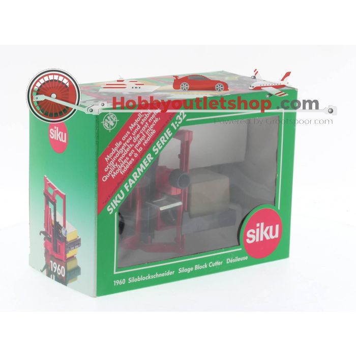 Schaal 1:32 Siku 1960 Siloblockschaar #5105