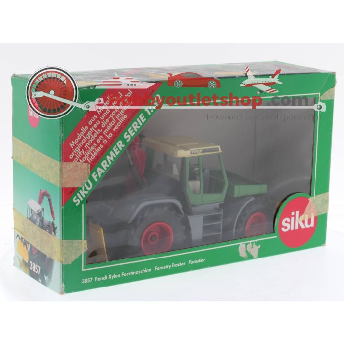 Schaal 1:32 SIKU 3857 Fendt Xylon Bosbouwtractor #5112