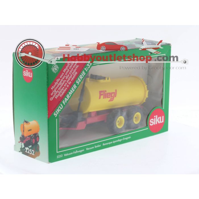 Schaal 1:32 Siku 2252 Fliegl Vacuum Tankwagen #5113 - sku: 20231109102615 - Gebruikt - Nieuwstaat - Afbeelding 3