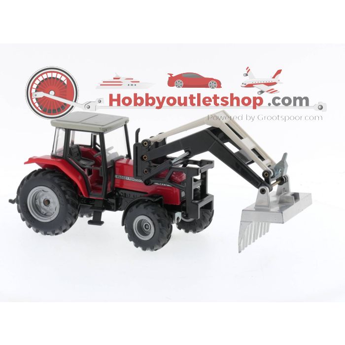Schaal 1:32 Siku 3955 Tractor met Voorlader en Hooibalenwagen #5122 - sku: 20231109031104 - Gebruikt - Nieuwstaat - Afbeelding 6