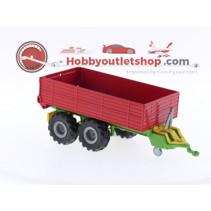 Schaal 1:32 Siku 2552 Kiepaanhanger tandem-asser #5127