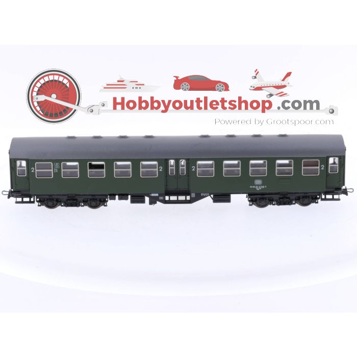 Schaal H0 Roco 2x 4150S en 1x 4252S Personenrijtuigen van de DB #5139
