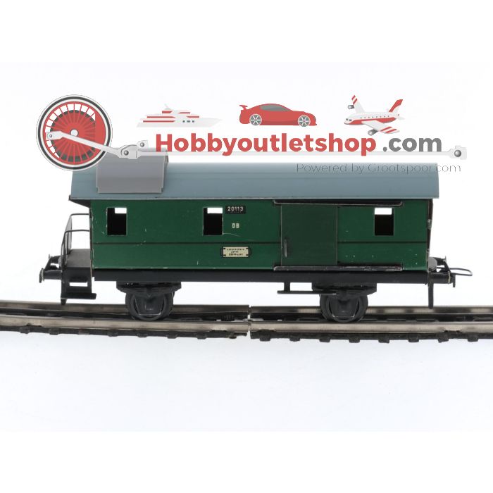 Schaal H0 Trix Express 3441, 3435 en 6020 Goederen wagons van de DB #5201