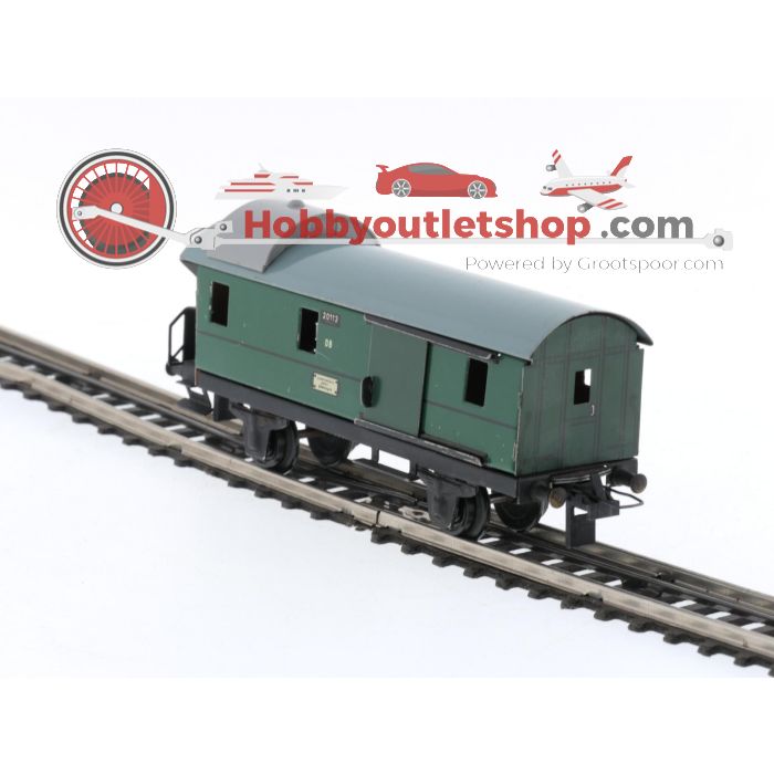 Schaal H0 Trix Express 3441, 3435 en 6020 Goederen wagons van de DB #5201