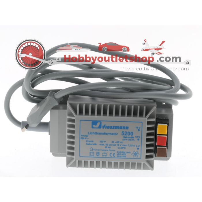 Alle Schalen Viessmann 5200 Lichttransformator 230V #5194 - sku: 20231206022605 - Gebruikt - Zo goed als nieuw - Afbeelding 3