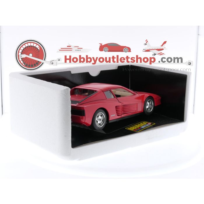 Schaal 1:18 Bburago 3019 Ferrari Testarossa #5234