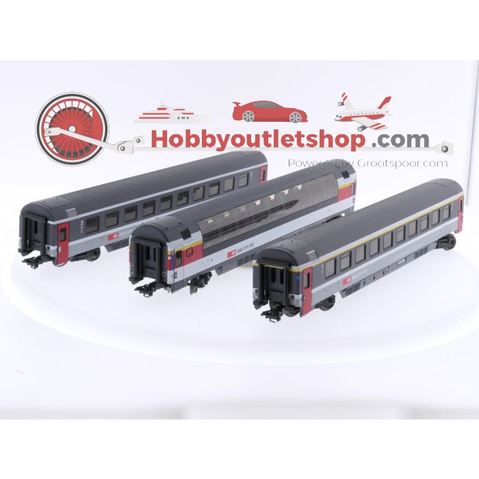Schaal H0 Märklin 43671 Set EuroCity-snelrijtuigen van de SBB #5298