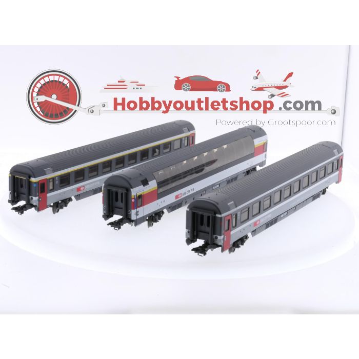 Schaal H0 Märklin 43671 Set EuroCity-snelrijtuigen van de SBB #5298