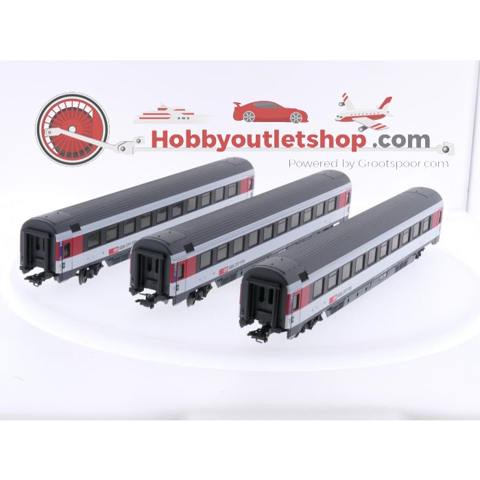 Schaal H0 Märklin 43671 Set EuroCity-snelrijtuigen van de SBB #5298