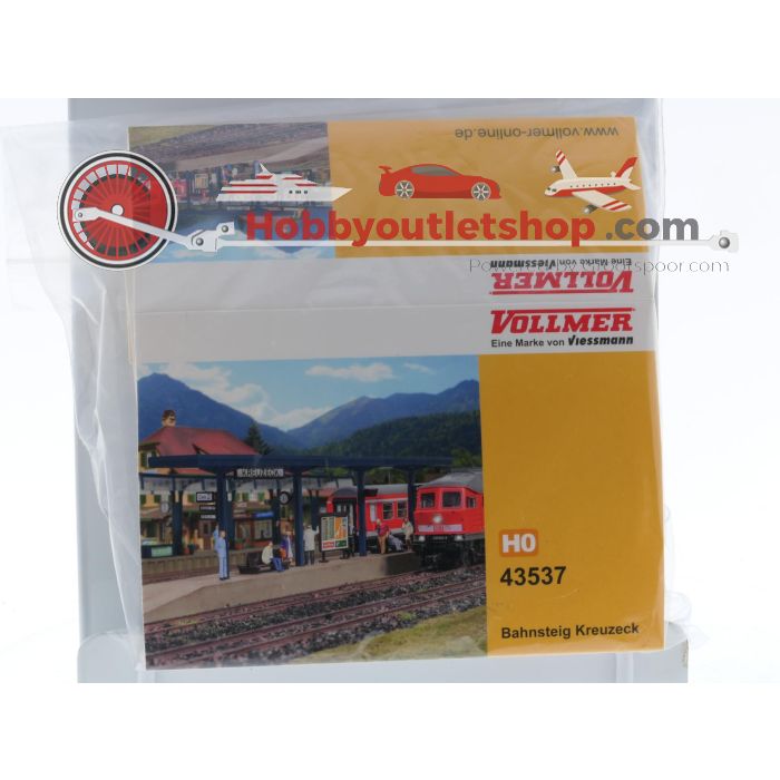 Schaal H0 Vollmer 43537 Perron Kreuzeck Bouwpakket #5340