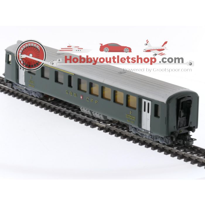 Schaal H0 HAG No. 421 Stuurstand AB 1721 van de SBB CFF #P112