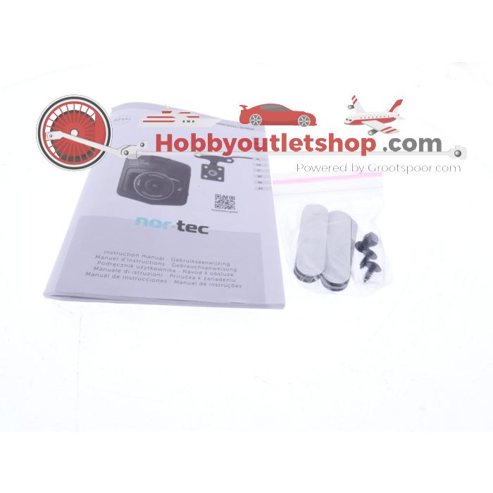 Nor-Tec GE005318 dual dashcam voor auto - voor en achter #5349