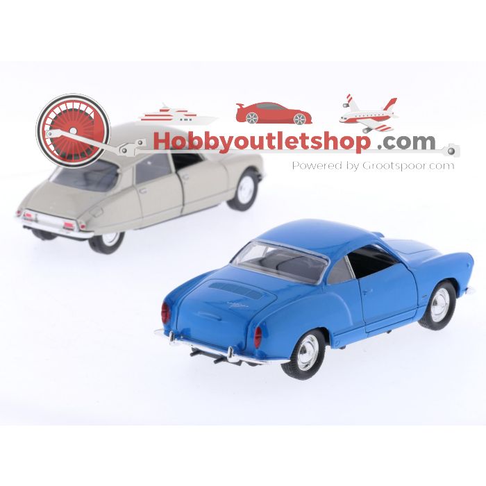 Schaal 1:36 Welly Set Van 8 Modelauto's #5354