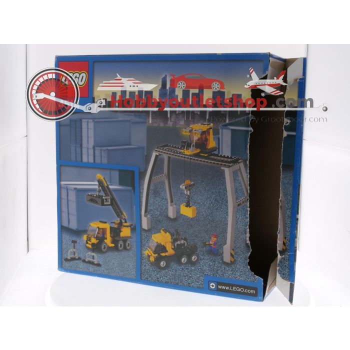 Lego 4514 Laadkraan Met Kleine Vrachtwagen #5357