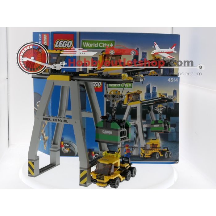 Lego 4514 Laadkraan Met Kleine Vrachtwagen #5357