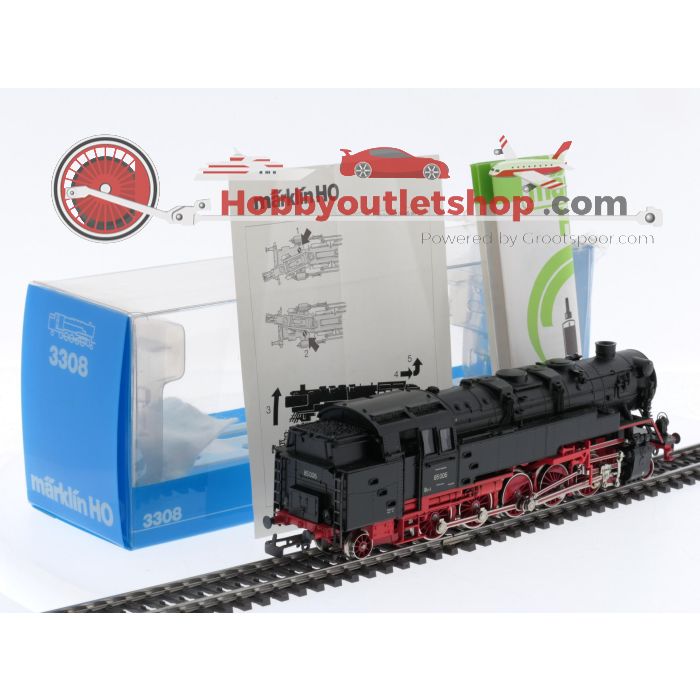 Schaal H0 Märklin 3308 Tenderstoomlocomotief BR85 Van De DR Digitaal #5358