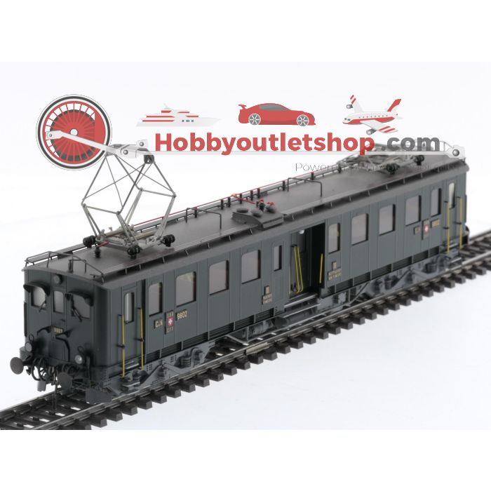 Schaal H0 Metropolitan 746 Ce 4/6 série 9802 Elektrisch Motorrijtuig Van De SBB #P117