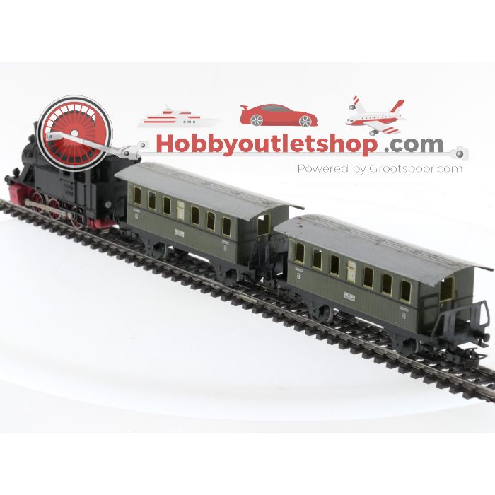 Schaal H0 Märklin 3029 en 4040 Personen Trein van de DB #5390