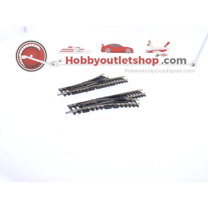 Schaal N Minitrix 4951 en 4953 Wisselset L + R #5407