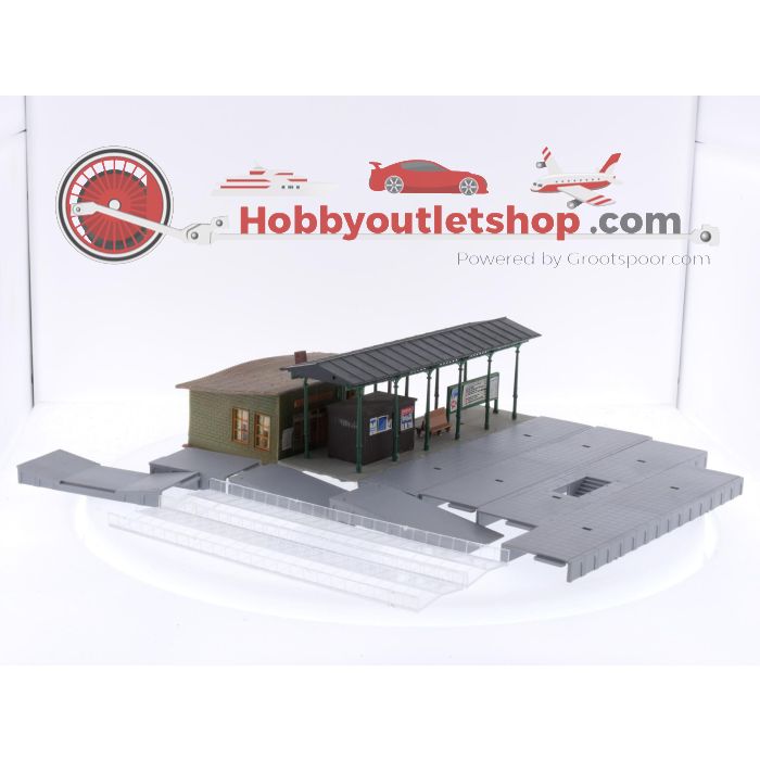 Schaal H0 Faller 110091 Kibri 39556 en 39566 Station Set #5435