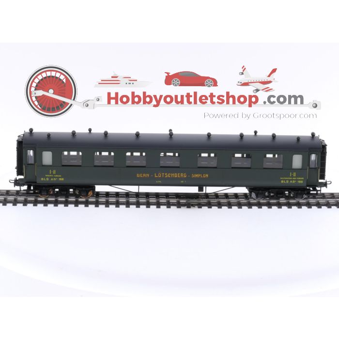 Schaal H0 Metropolitan 6011 Personenrijtuig RIC 1-2 Kl. 188 Van De B.L.S #P125