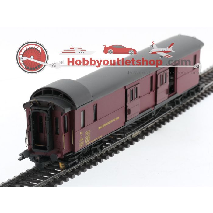 Schaal H0 Metropolitan 6041 Onderhoudswagon RIC F4 Réparation Van De BLS #P132