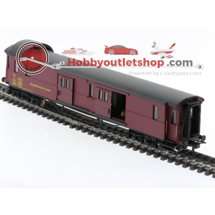 Schaal H0 Metropolitan 6041 Onderhoudswagon RIC F4 Réparation Van De BLS #P132