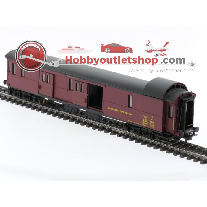 Schaal H0 Metropolitan 6040 Onderhoudswagon RIC F4 Réparation Van De BLS #P133