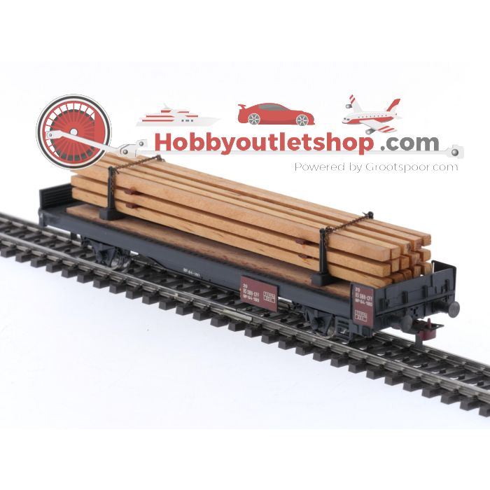 Schaal H0 Metropolitan 8020 Houten Ladingwagon KP Bios-Holz Van De SBB #P134