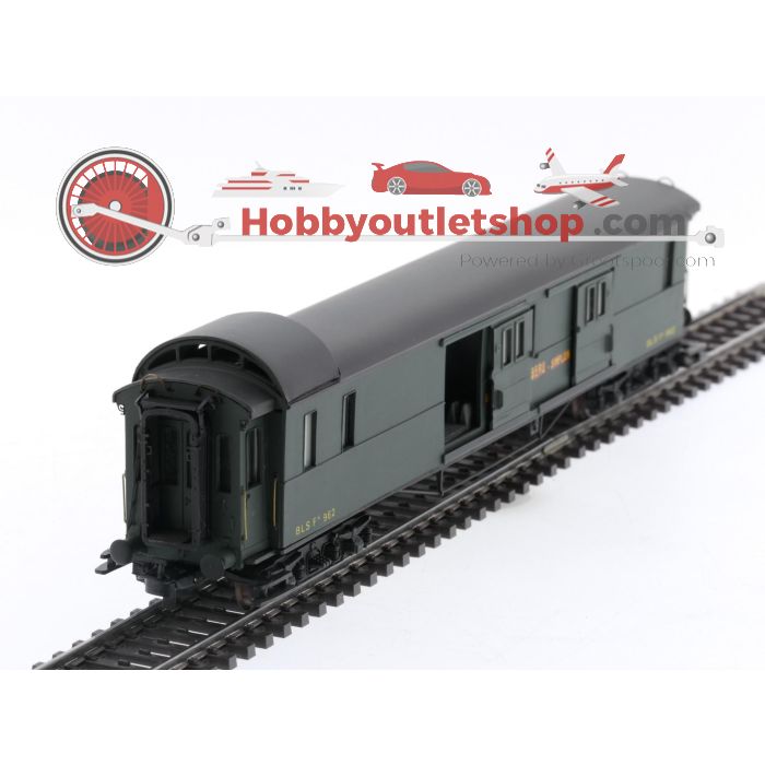 Schaal H0 Metropolitan 6030 bagagewagon RIC F4 Van De BLS #P136