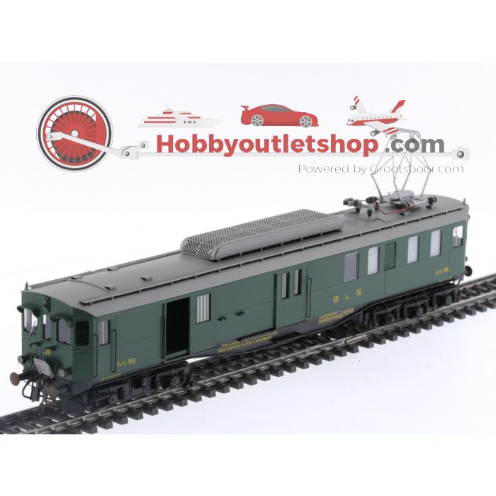 Schaal H0 Metropolitan 695 gemotoriseerde bagagerijtuig Fe 4/5 786 van de SBB #P186