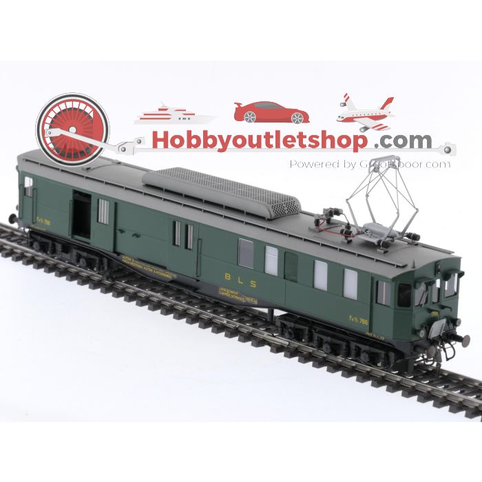 Schaal H0 Metropolitan 695 gemotoriseerde bagagerijtuig Fe 4/5 786 van de SBB #P186