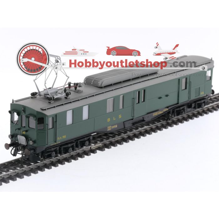 Schaal H0 Metropolitan 695 gemotoriseerde bagagerijtuig Fe 4/5 786 van de SBB #P186
