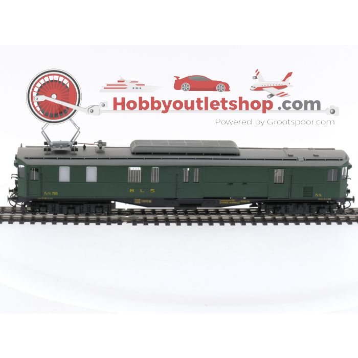 Schaal H0 Metropolitan 695 gemotoriseerde bagagerijtuig Fe 4/5 786 van de SBB #P186