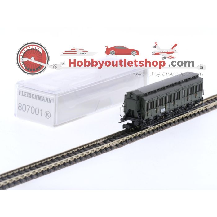 Schaal N Fleischmann 807001 Compartiment rijtuig 2e kl. Van De DB #5463