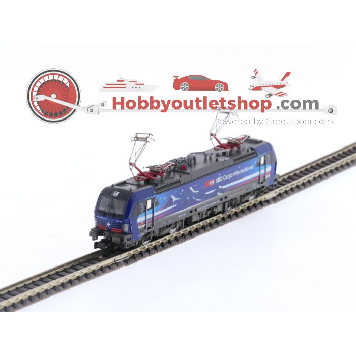 Schaal N Fleischmann 739390 elektrische locomotief BR 193 van de SBB. Digitaal #5478