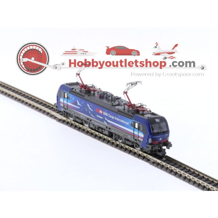 Schaal N Fleischmann 739390 elektrische locomotief BR 193 van de SBB. Digitaal #5478