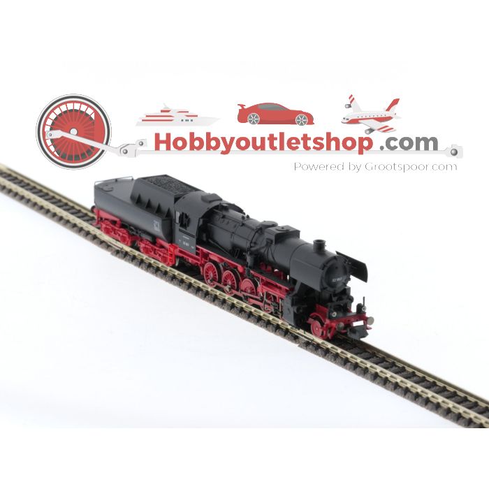 Schaal N Fleischmann 715271 stoomlocomotief BR 52 van de DB. Digitaal #5481