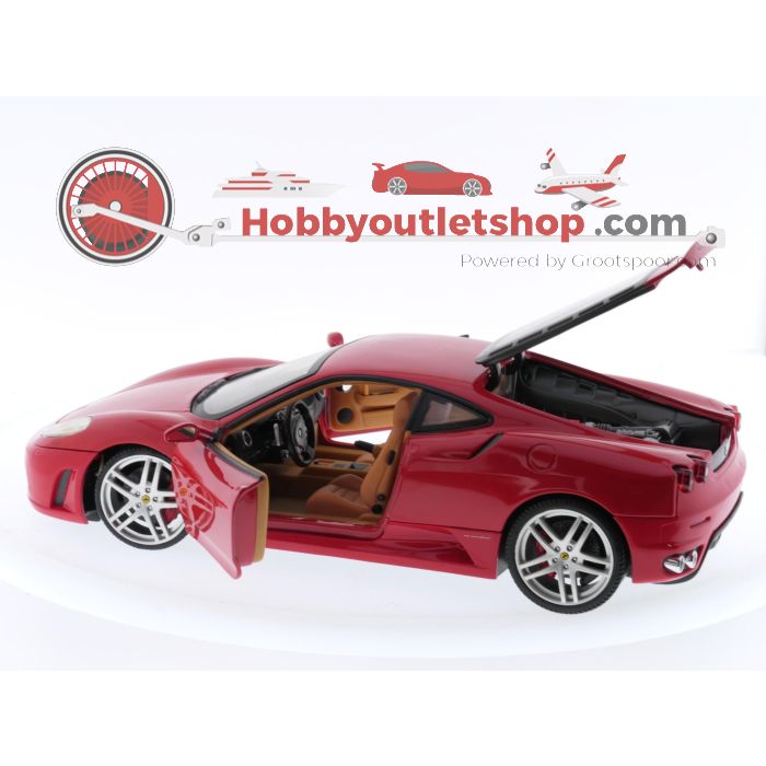 Schaal 1:18 Hot Wheels N2050 BBR Ferrari F430 2004 #3419
