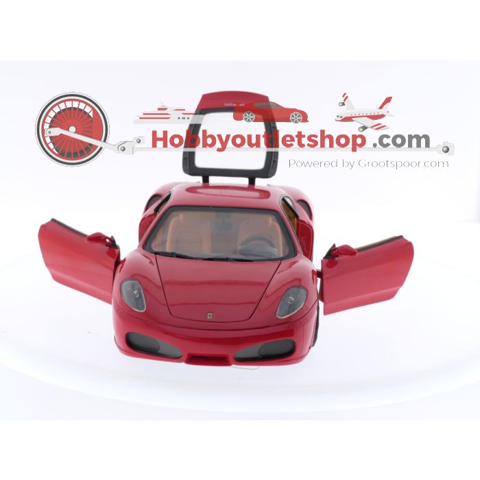 Schaal 1:18 Hot Wheels N2050 BBR Ferrari F430 2004 #3419