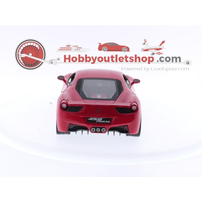 Schaal 1:18 Hot Wheels P9893 Ferrari 458 Italia 8C 2009 #3424 - sku: 20240320011104 - Gebruikt - Zeer goede staat - Afbeelding 4