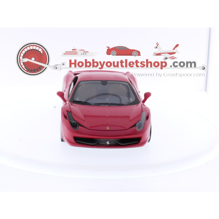 Schaal 1:18 Hot Wheels P9893 Ferrari 458 Italia 8C 2009 #3424 - sku: 20240320011104 - Gebruikt - Zeer goede staat - Afbeelding 8