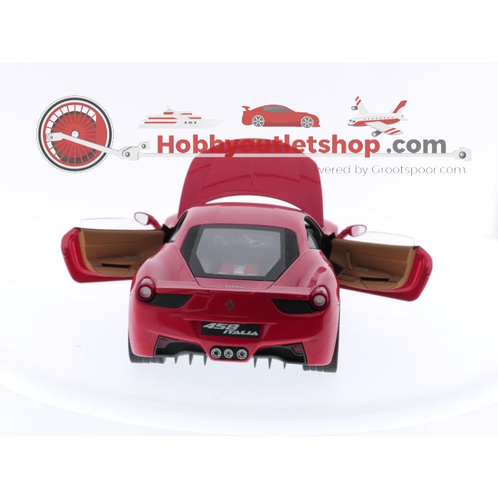 Schaal 1:18 Hot Wheels P9893 Ferrari 458 Italia 8C 2009 #3424 - sku: 20240320011104 - Gebruikt - Zeer goede staat - Afbeelding 10