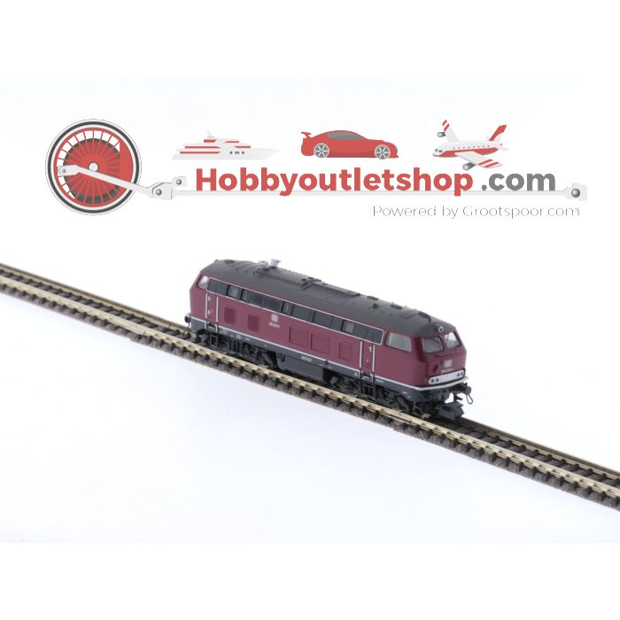 Schaal N Minitrix 12395 diesel locomotief BR 218 van de DB #5491 - sku: 20240319044039 - Gebruikt - Zo goed als nieuw - Afbeelding 2