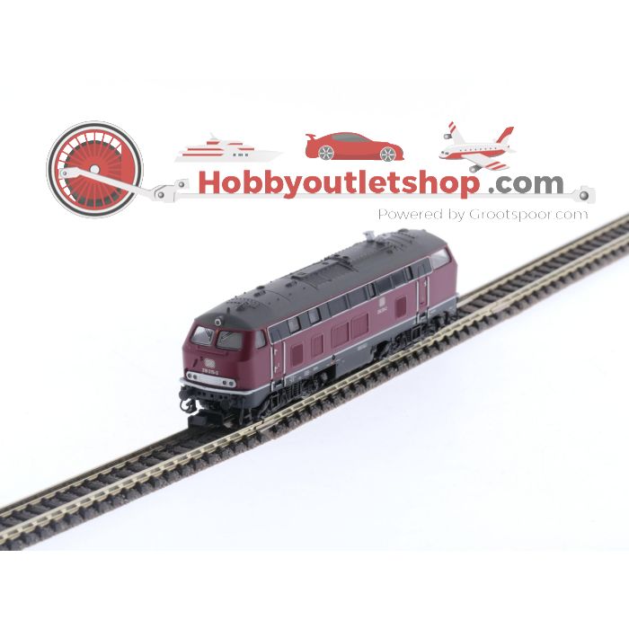 Schaal N Minitrix 12395 diesel locomotief BR 218 van de DB #5491 - sku: 20240319044039 - Gebruikt - Zo goed als nieuw - Afbeelding 3