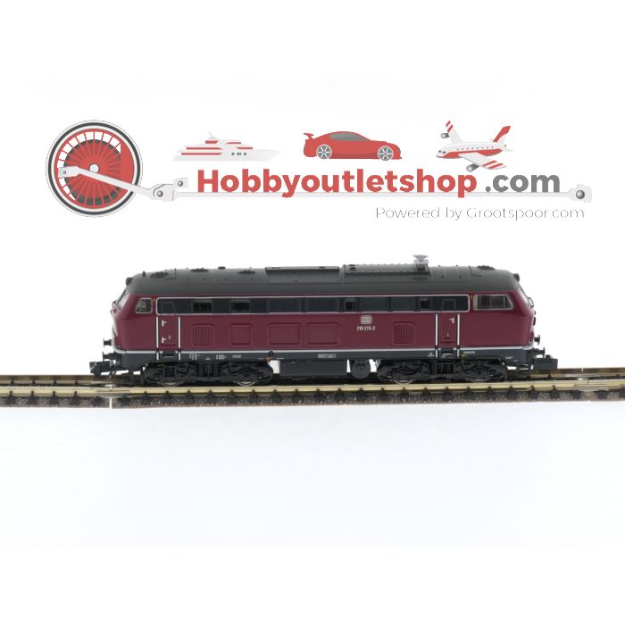 Schaal N Minitrix 12395 diesel locomotief BR 218 van de DB #5491 - sku: 20240319044039 - Gebruikt - Zo goed als nieuw - Afbeelding 4