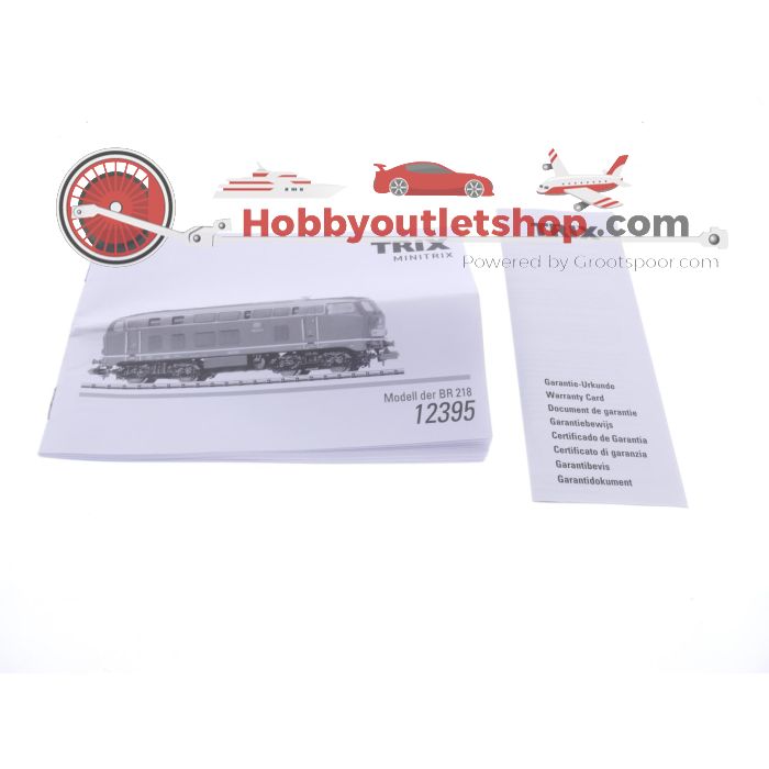 Schaal N Minitrix 12395 diesel locomotief BR 218 van de DB #5491 - sku: 20240319044039 - Gebruikt - Zo goed als nieuw - Afbeelding 8
