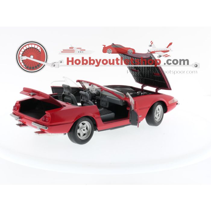 Schaal 1:18 Giodi Ferrari Daytona 365 GTS/4 cabriolet 1969 #3428