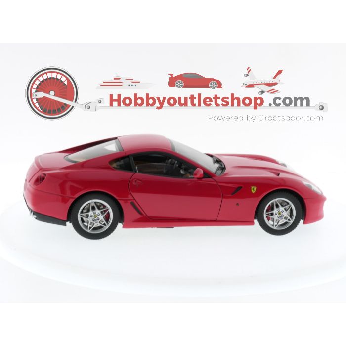 Schaal 1:18 Hot Wheels Ferrari 599 GTB 2006 #3435